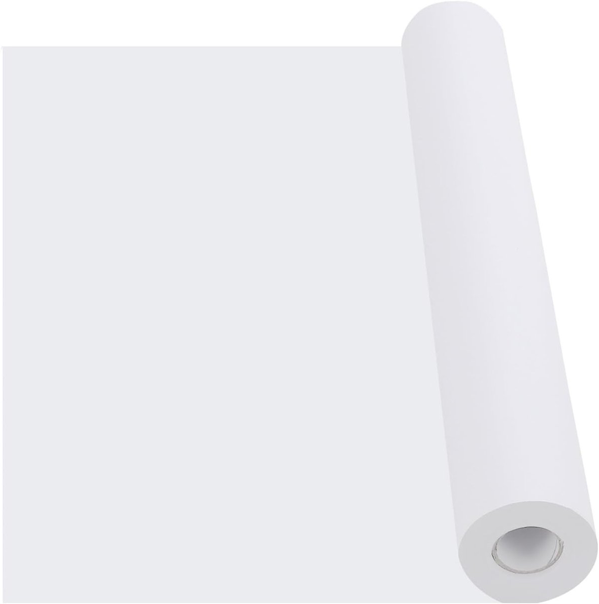 44cm x 25m Tekenpapier Rol, Hoogwaardige Witte Verfpapier voor Easels, Kunstprojecten, DIY Decoratie en Studenten Schilderen