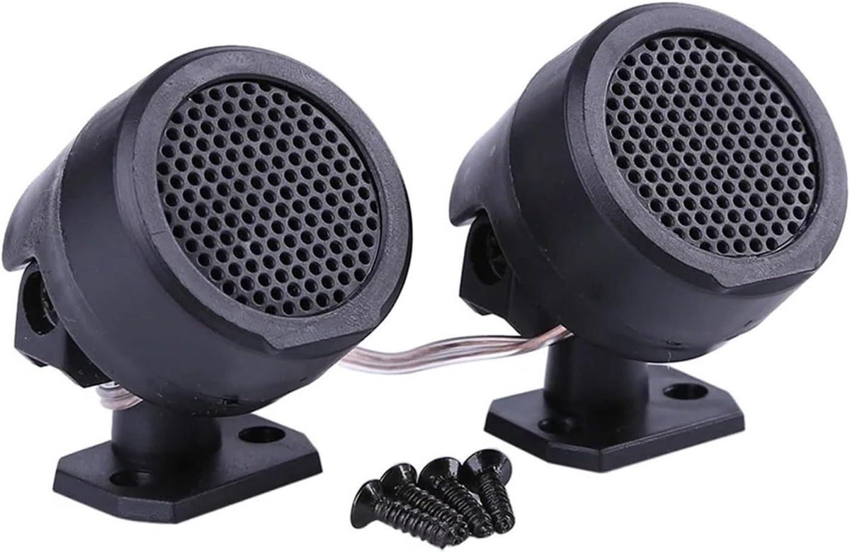 Auto Luidsprekers - Auto Tweeters - Muziek Luisteren - Krachtige Basrespons - 500W - Universeel