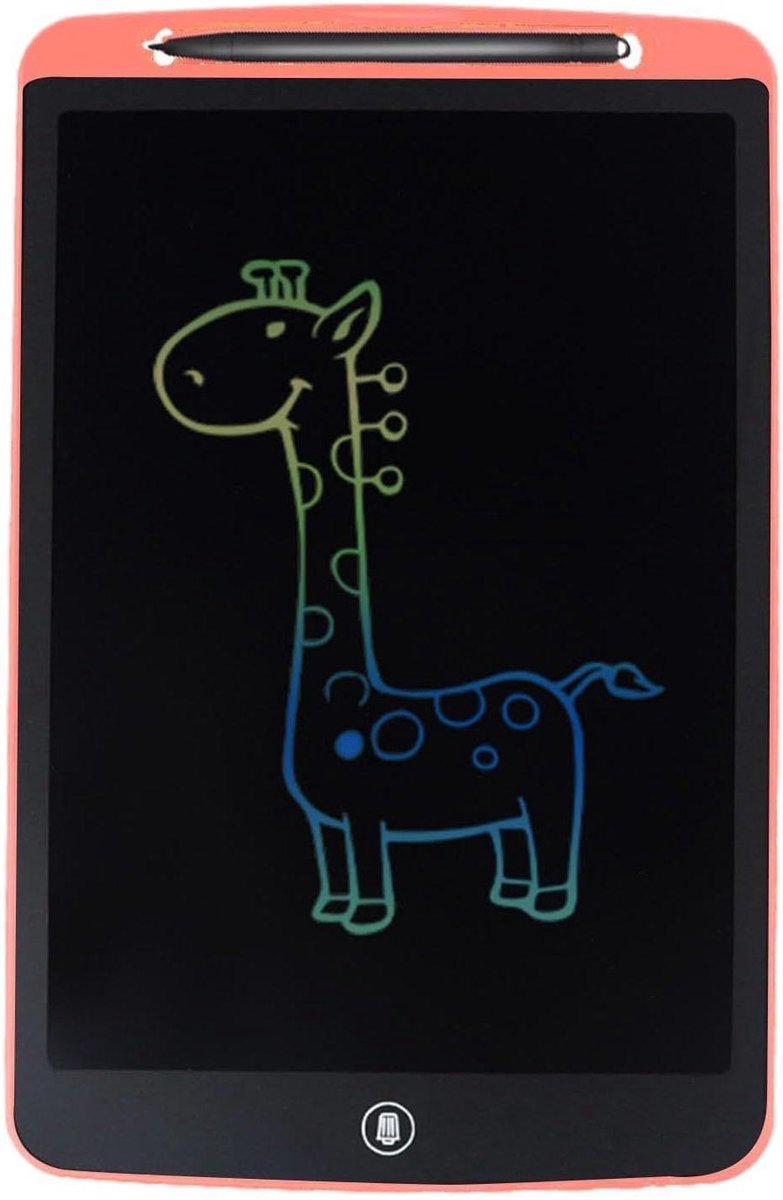 Schrijftablet Elektronisch - Tekentablet Uitwisbaar - Creativiteit Ontwikkelen - Drukgevoelige Technologie - 305 cm - Kersenrood