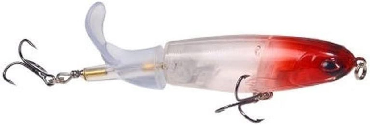 Vis Lokaas - Kunstaas Plopper - Vissen Op Water - Roterende Staart - 10-11 cm - 10 Kleuren