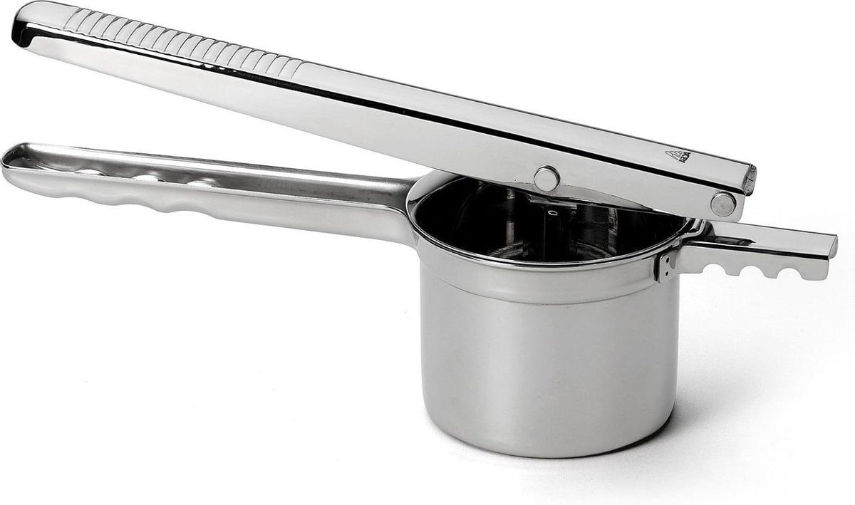 Aardappelstamper - Spätzlepers - Gerechten Bereiden - Vaatwasserbestendig - Roestvrij Staal - Zilver