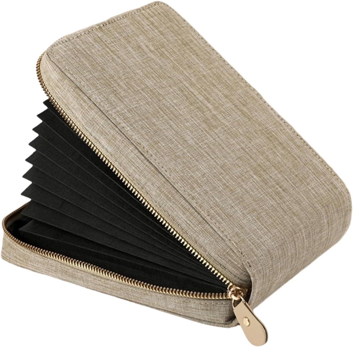 Breinaalden Etui - Naalden Organizer - Handwerk Opslag - Compact en Functioneel - 21 x 145 x 6 cm - Khaki