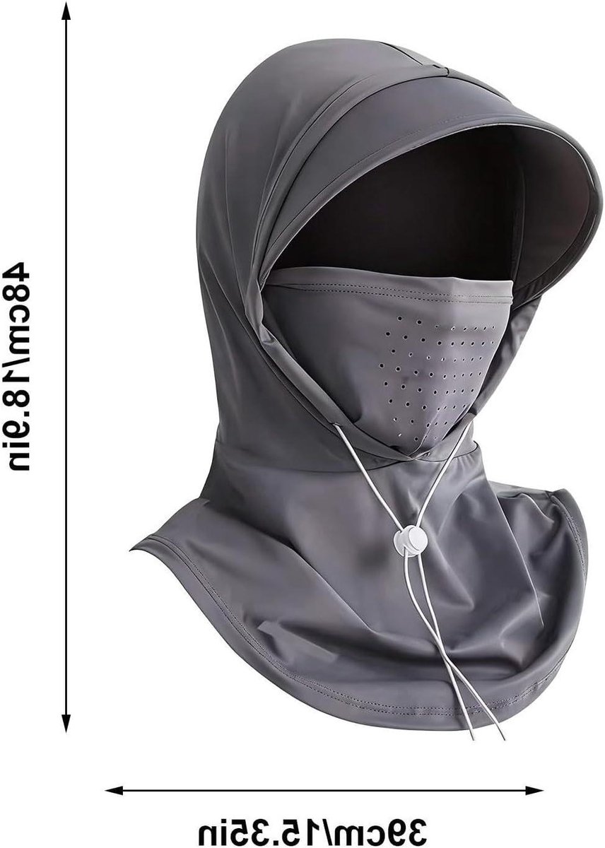 UV-beschermingshoed - Zonnehoed - Buitenactiviteiten - UPF 50 bescherming - 48 x 39 cm - Unisex