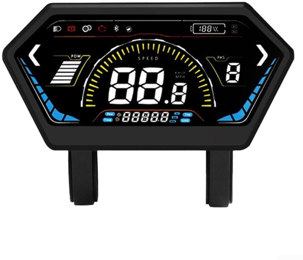 Innovra - Cosensi - E-bike LCD-scherm met Waterdichte Connector en Kleurrijk Display