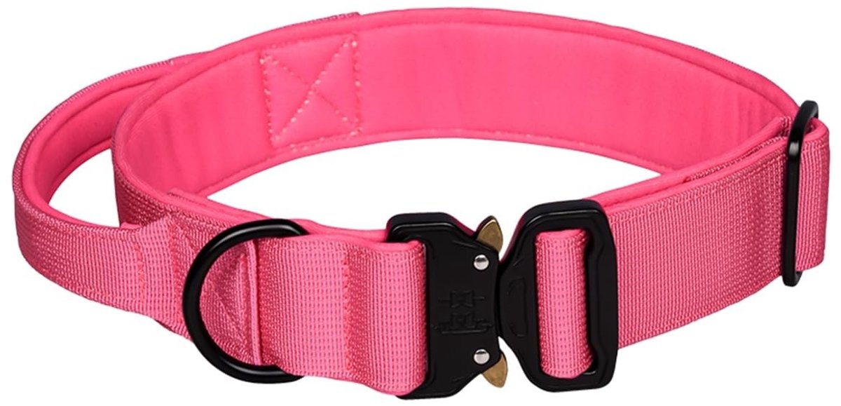 Innovra - Dailygoods - Verstelbare Nylon Tactische Hondenhalsband voor Middelgrote en Grote Honden