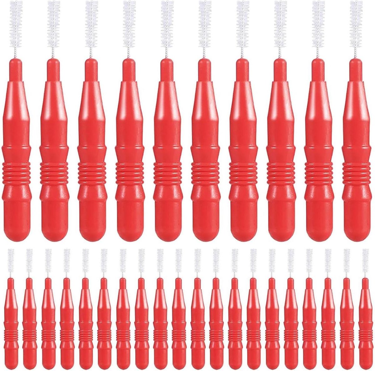 Interdentale borstels - Floss sticks - Mondhygiëne verbeteren - Zachte tandvleesbescherming - 30 stuks - Blauw