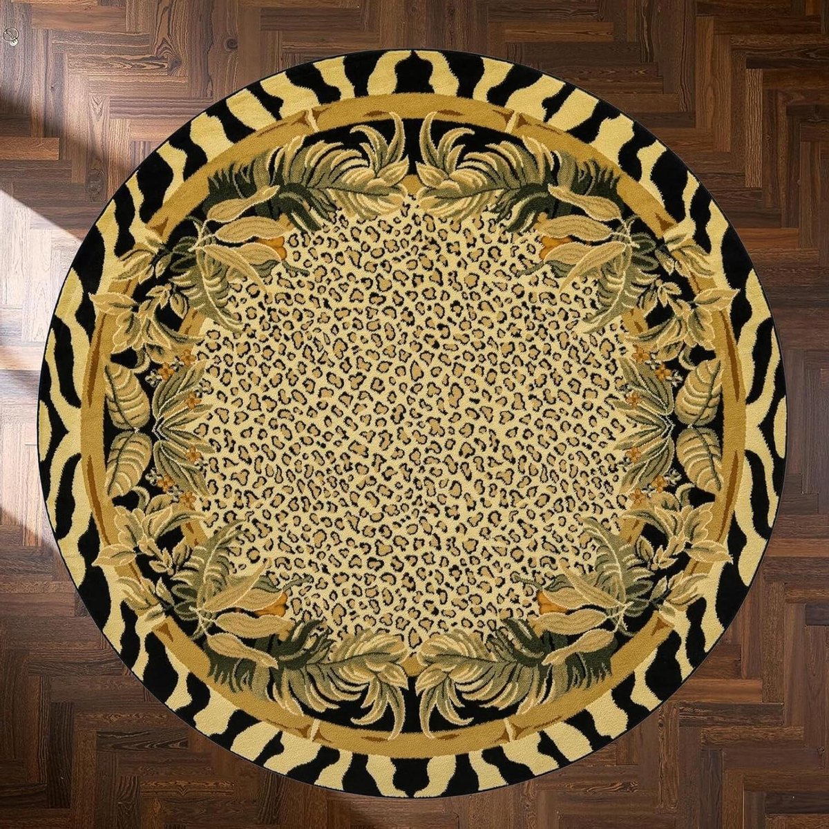 Rond Vloerkleed - Moderne Vloerbedekking - Interieur Decoratie - Wasbaar Ontwerp - Diamete