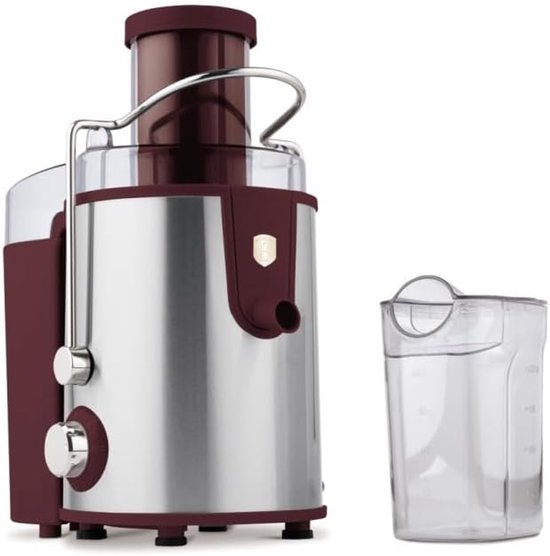 Krachtige Sapcentrifuge - Verse Sappen - Gezond Ontbijten - Twee Snelheden - 363H cm - Bordeaux — afbeelding 3