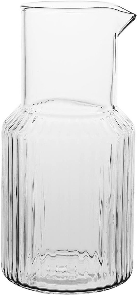 Glazen Kan - Theepot Sapkaraf - Dranken Serveren - Olecranon Tuit - 1000 ml - Transparant
