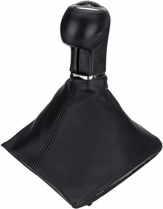 Pookknop Gaiter Boot - Schakelhendel Set - Soepeler Schakelen - Verbeterde Rijervaring - 5/6 Versnellingen - Zwart Chroom — afbeelding 5