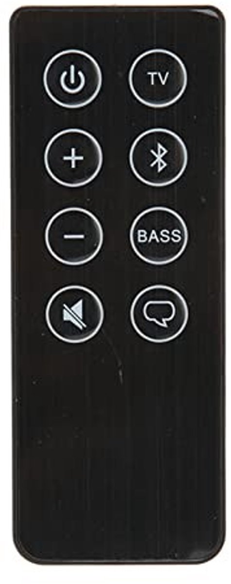 Innovra - Dailygoods - Vervangende Afstandsbediening voor Soundbar Systemen