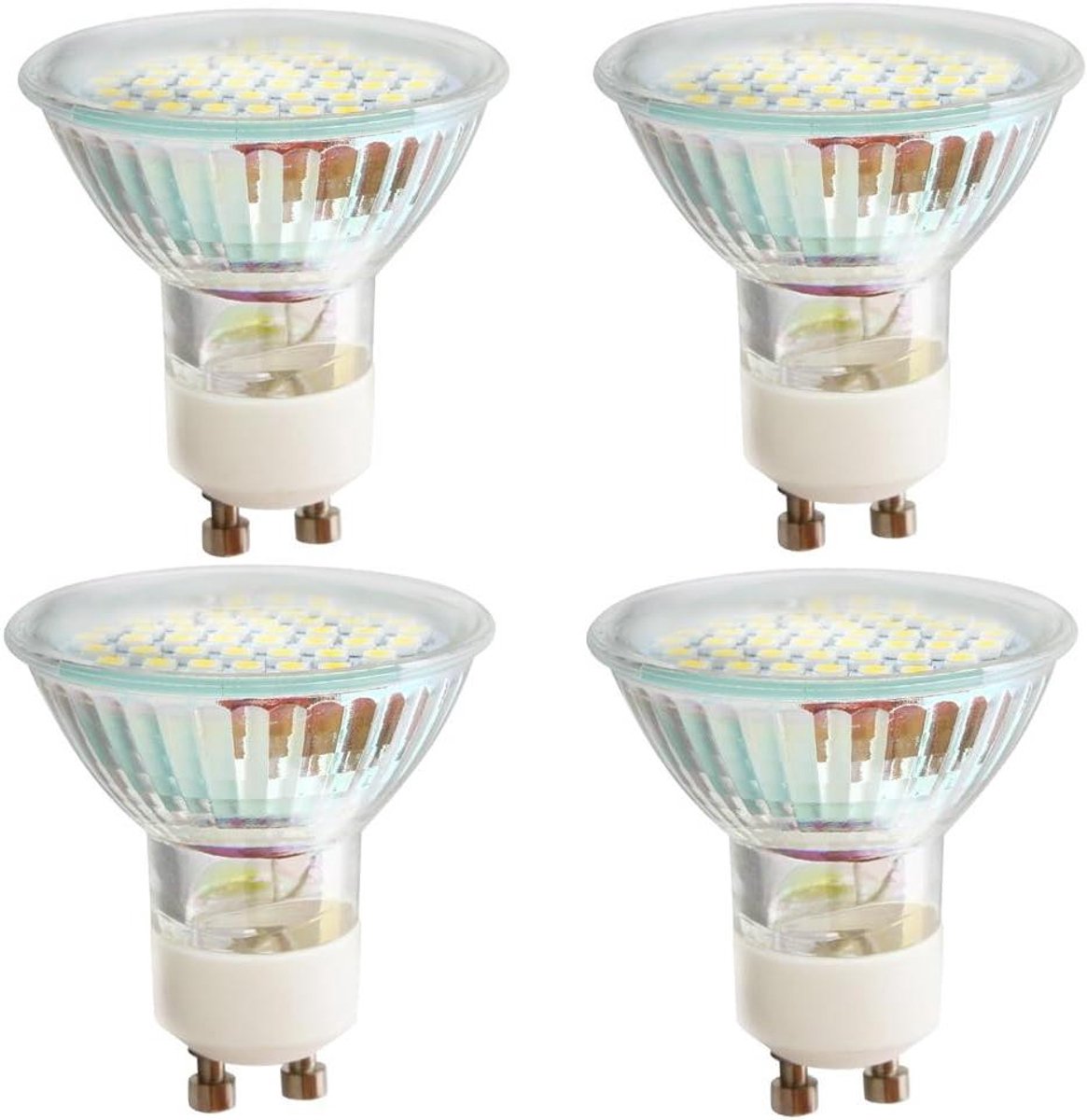 LED Lampjes - Spotjes GU10 - Sfeerverlichting Creëren - Energiezuinig - 50 mm Diameter - Warm Wit