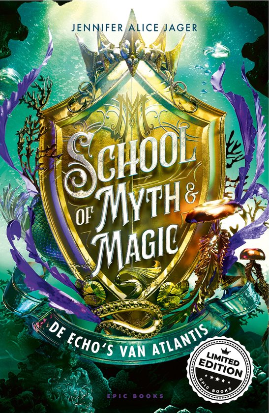 School of Myth & Magic - De echo's van Atlantis - cover