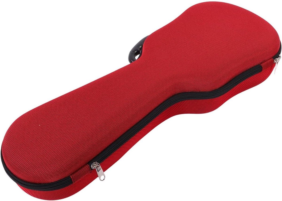 Gitaarhoes Ukelele - Draagbare Koffer - Muziek Transport - Waterdicht Polyester - 21 Inch - Rood