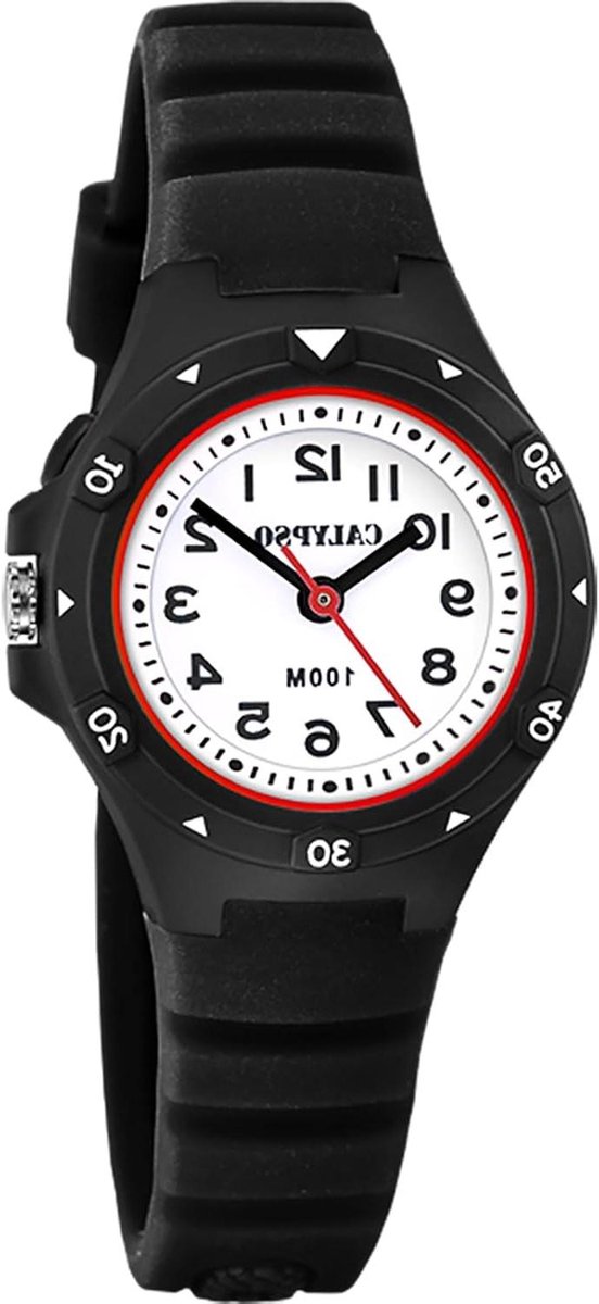Unisex Horloge - Kinder Horloge - Dagelijks Gebruik - Rubberen Band - Junior Collectie - Wit