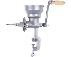 Handmatige Molen - Keukenmolen Gietijzer - Koffie Bonen Malen - Robuust Gietijzer - 4 kg Gewicht - Zwart