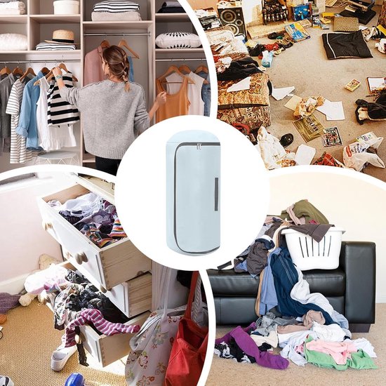 Opbergtas voor dekbedden, compressiezak voor dekens, bijzonder ruimtebesparende compressie-organizer, voor slaapzaal, slaapkamer, kast, dekens, kussens — afbeelding 3