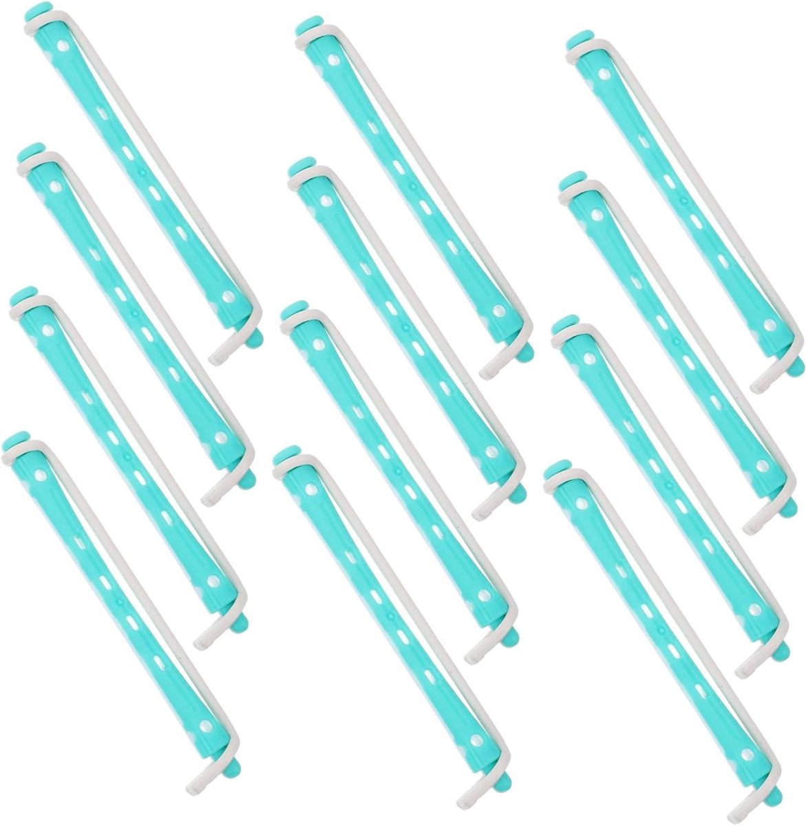 Haar Krulset - Perm Rods - Haar Stylen - Lichtgewicht Ontwerp - 12 Stuks - Multi