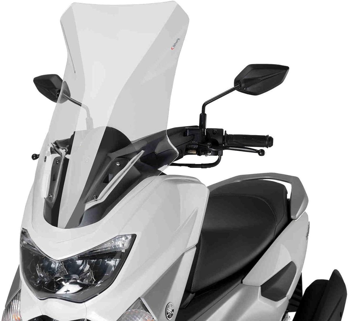 Motor Windscherm - Touring Deflector - Rijcomfort Verbeteren - Compact Ontwerp - 74 x 40 cm - Transparant