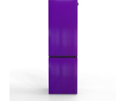 NUNKI LARGECOMBI-APLU / Combi Bottom Koelkast, E klasse, 269l, Plum Explosion, Gloss (ALL sides)