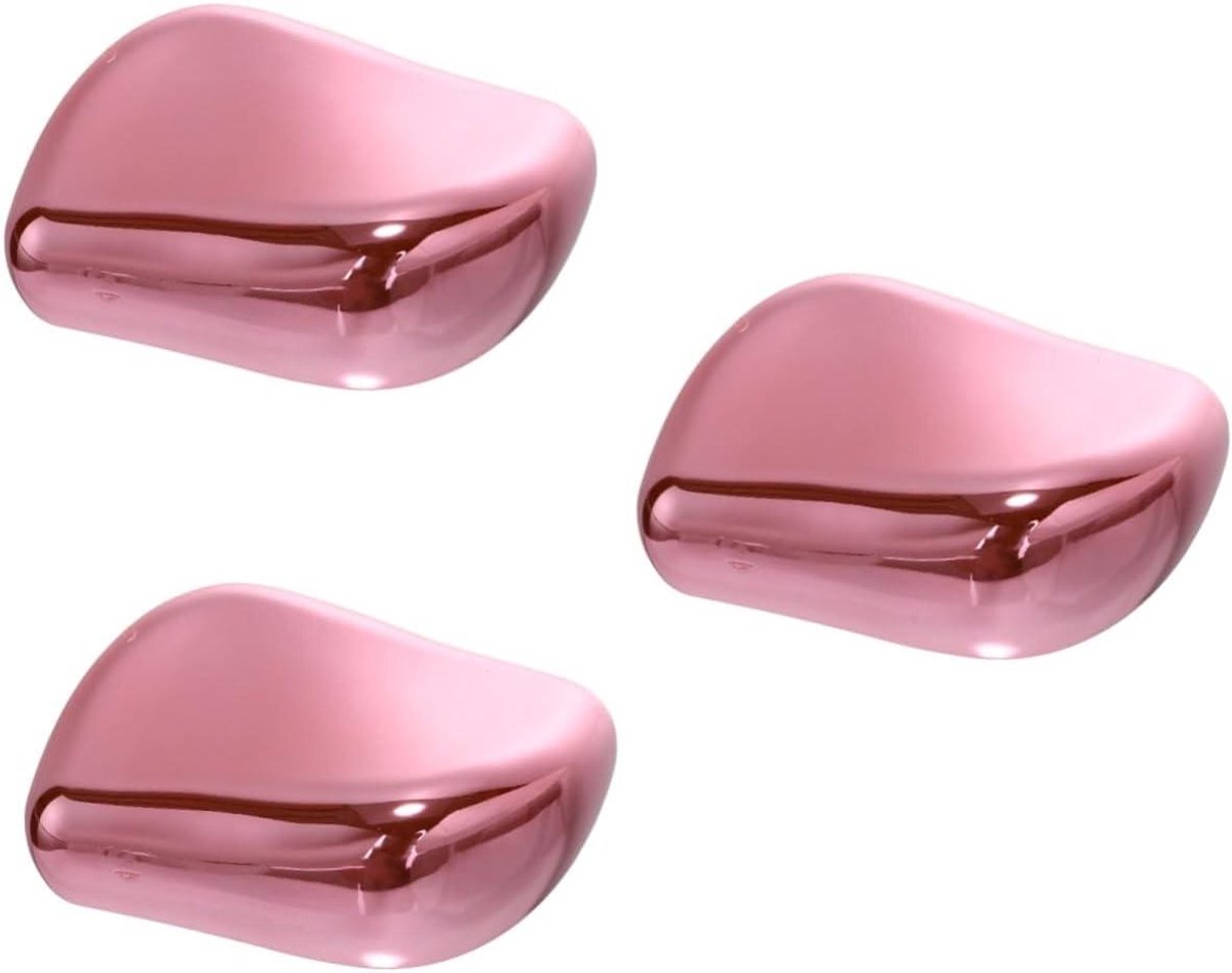 Voetvijl set - Huidverwijderaar Trimmer - Voeten verzorgen - Glas en ABS materiaal - 3 stuks - Transparant