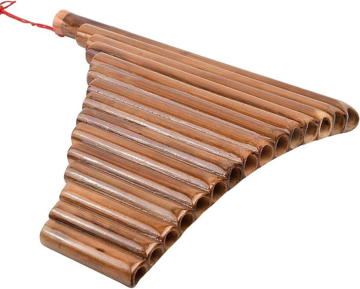 Traditionele Panfluit Panfluit 15 Pijpen Natuurlijke G Sleutel Houtblazers