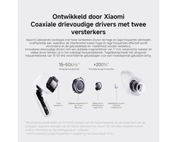 Xiaomi Buds 5 Pro - Draadloze In-Ear Oordopjes - Bluetooth 5.4 - Active Noise Cancelling (ANC) - Tot 40 uur batterijduur - Hi-Res Audio dual drivers - Multipoint verbinding - Draadloze oplaadcase - Zwart