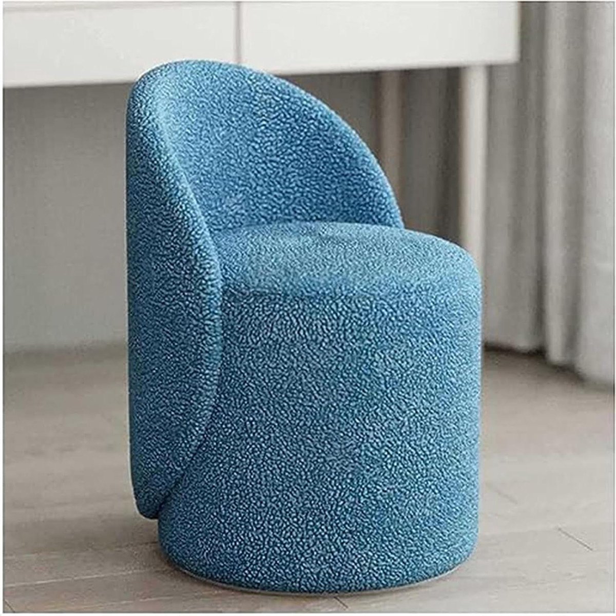 Kaptafel Kruk - Draaistoel Fauteuil - Make-up Zitten - 360 Graden Draaibaar - Niet Draaibaar - A