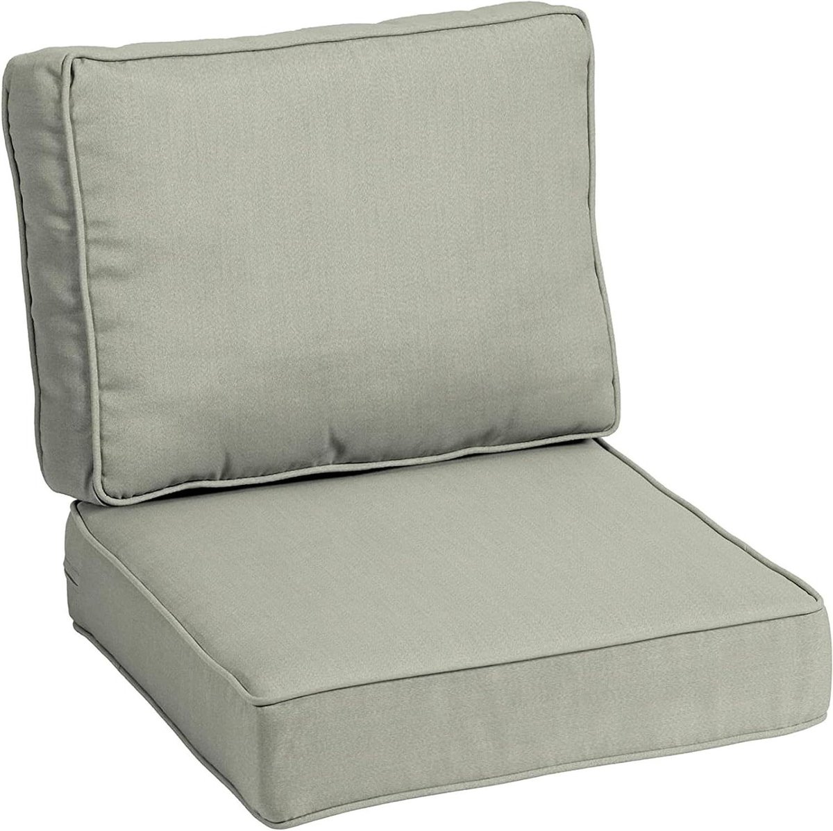 Stoelkussen Set - Tuinkussen Rugsteun - Buiten Zitten - Waterdicht Polyester - 50x50cm - G