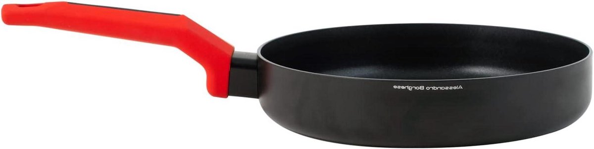 Koekenpan - Koekenpan - Koken - Anti-aanbaklaag - 24 cm - Zwart