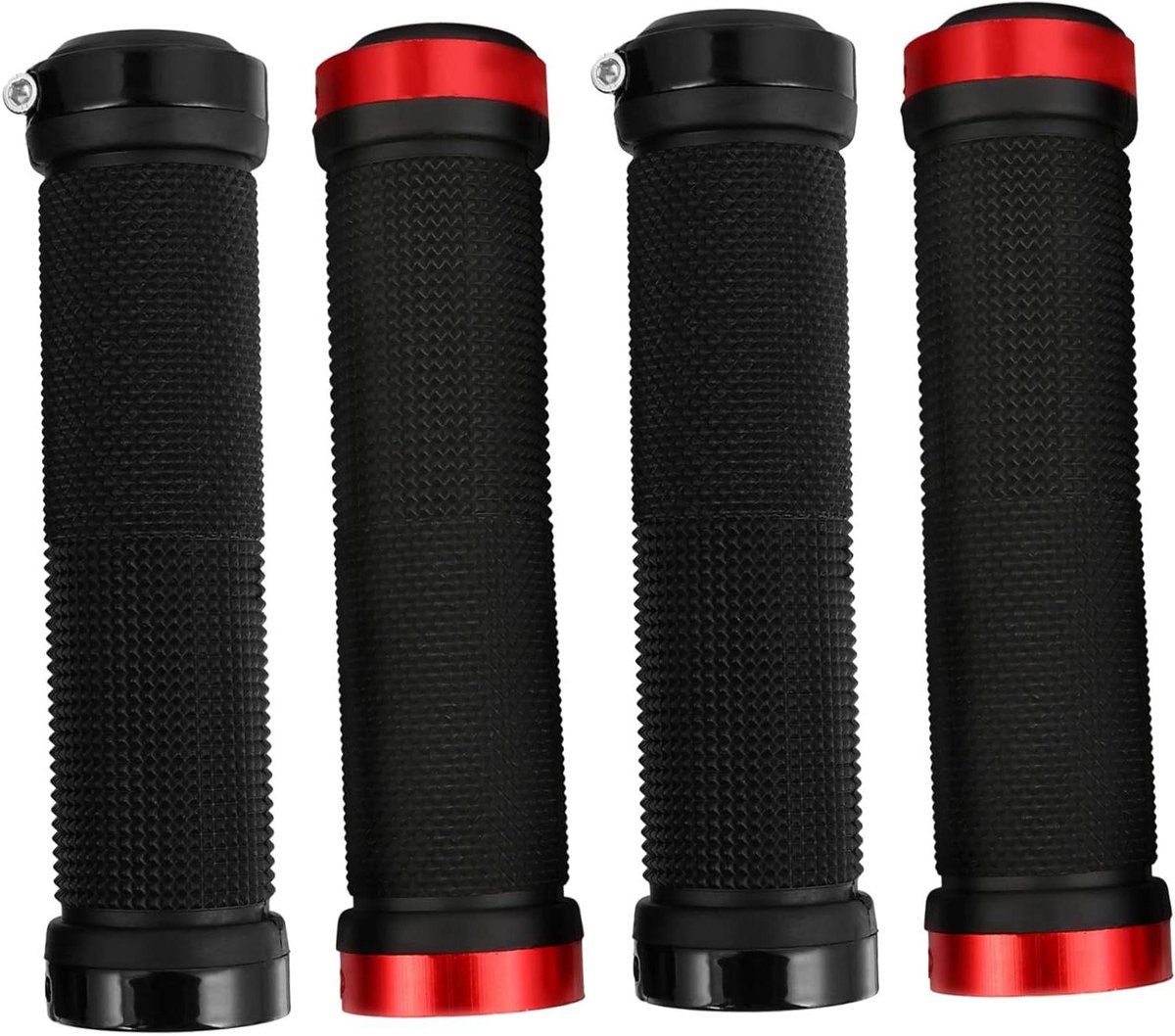 Fiets Stuurgrepen - Handvatten Fiets - Comfortabel Fietsen - Antislip Rubber - 2 Paar - Diverse Kleuren