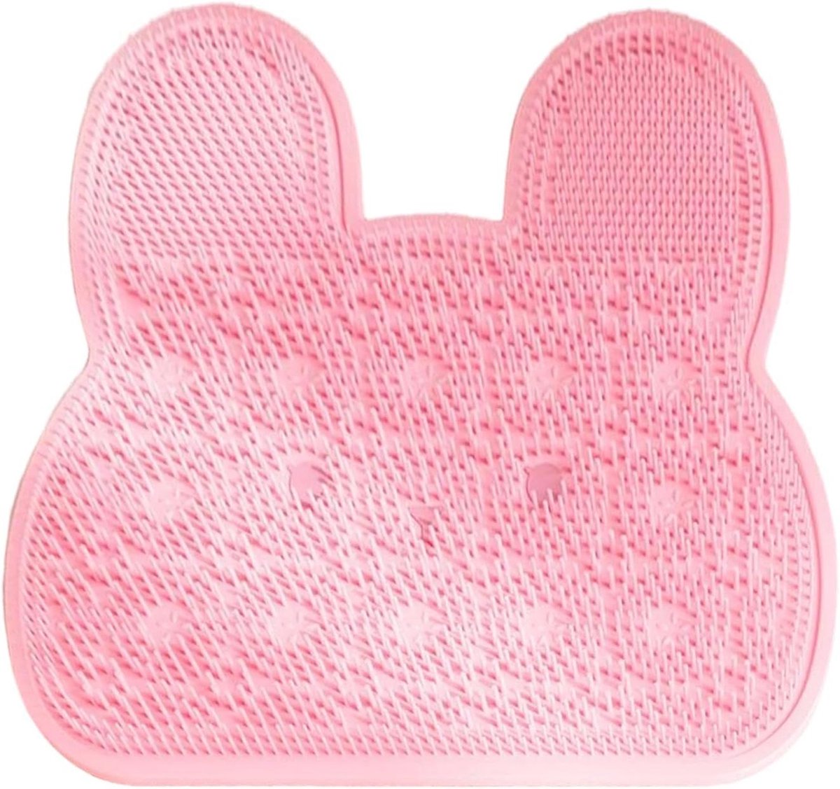Douche Voeten Scrubber - Voetborstel Mat - Hygiënische Voetverzorging - Veilige Stabiele Hechting - 30 cm - Grijs