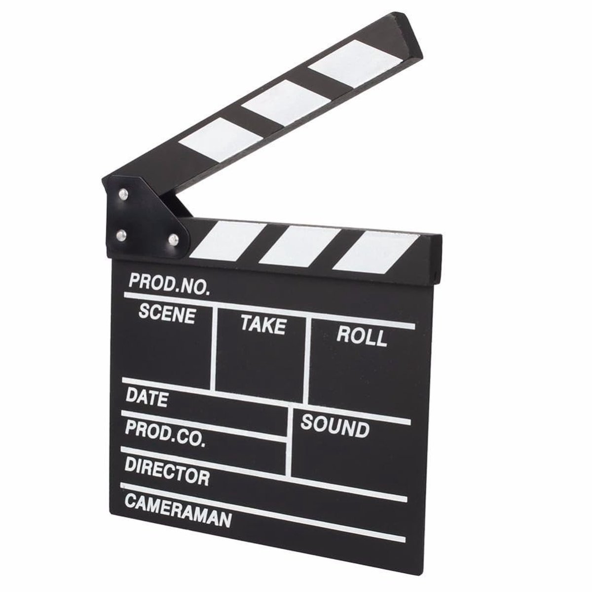 MTTproducts- Klapbord Houten - Film/Rekwies - Hollywood-Thema - Fotoprop - Sterk en Stevig - Personaliseerbaar met Krijt - Filmrekwisiet
