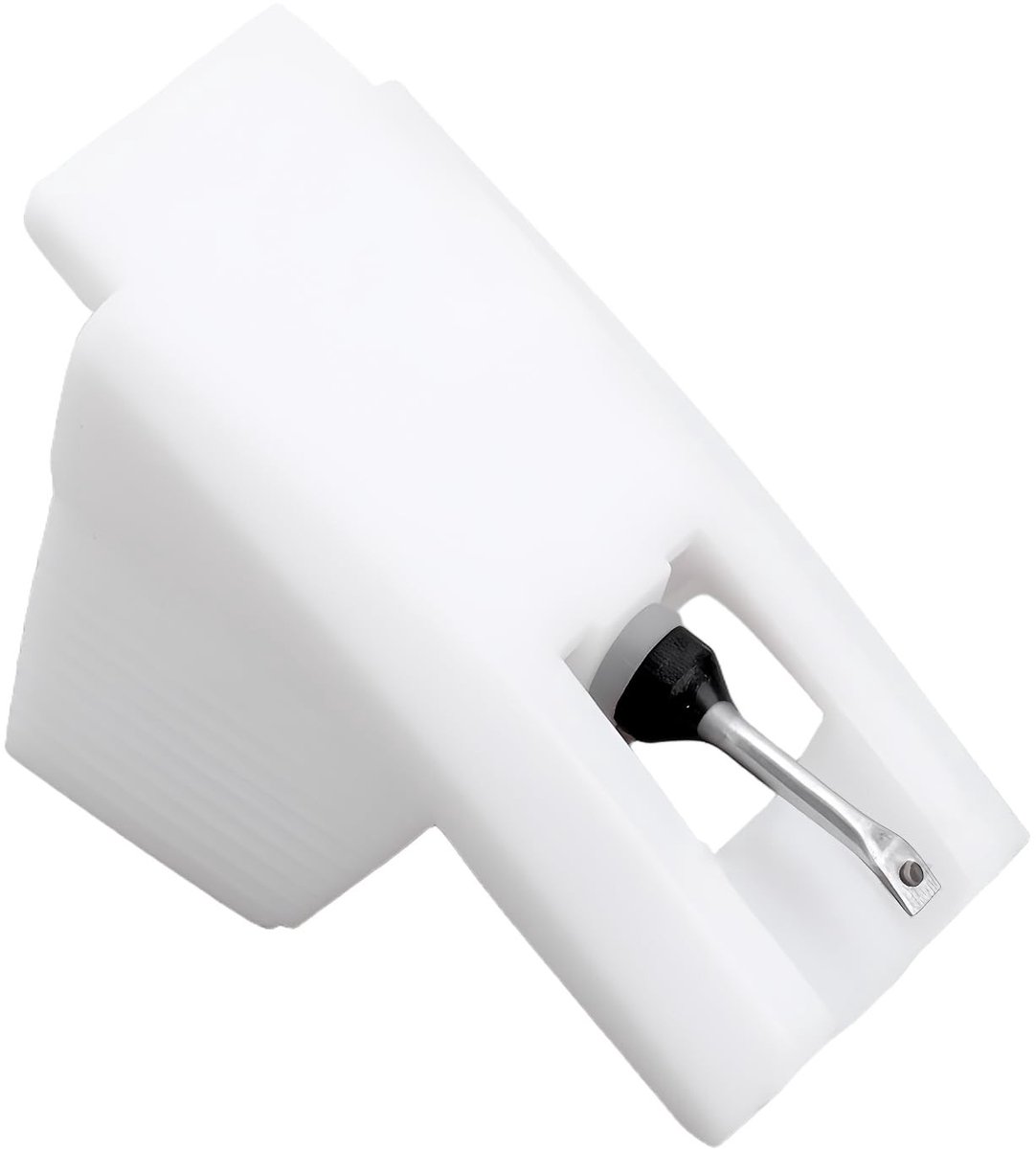 NTH products- Stylus Vervangend - Compatibel met Audio-Technica AT85EP/AT90 - Vinyl Records - Wit - Metaal/Kunststof - Hoge Geluidskwaliteit - Naald