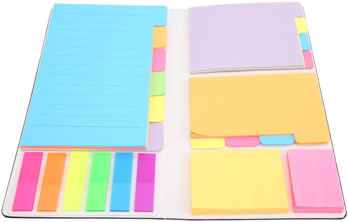 MTTproducts- Notitieblok Herplakbaar - Notitieboek - Kladblok - Vergadernotities - Werkdocumenten - Milieuvriendelijk Papier