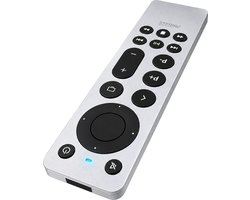 Afstandsbediening geschikt voor Apple TV - Vervangende Remote Control geschikt voor Apple TV 4K & HD 5/4/3/2/1 - Zilver