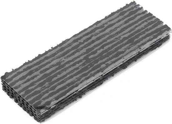 Reparatieset Banden - Lappen Set - Band Repareren - Hoge Kwaliteit Rubber - 50 Stuks - Zwart — afbeelding 4