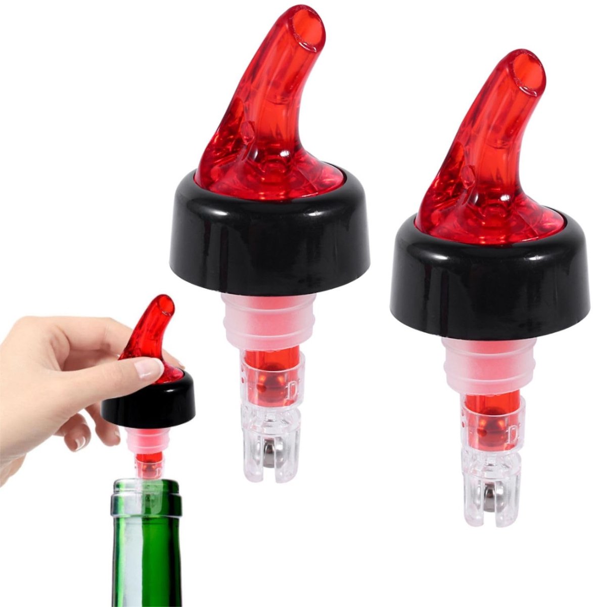 Cosensi- Drinkfles 50 ml - Flessenschenker - Gemeten Drinkfles - Herbruikbare Dispenser - Nauwkeurig Ontwerp - Voedselveilige Materialen