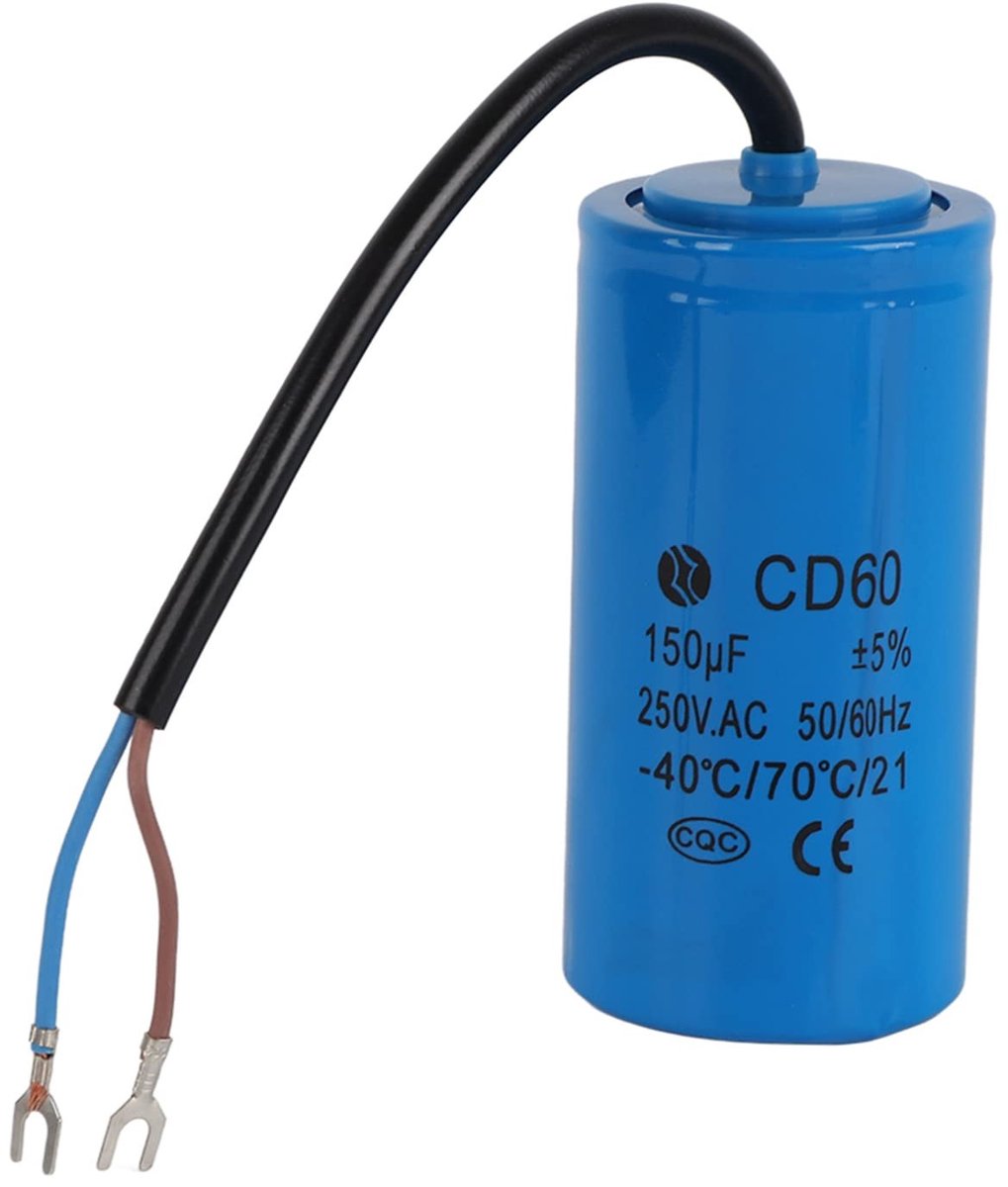 Cosensi - Motor Capacitor - 150uF Startcapacitor - Betrouwbare Capaciteit - 250VAC - Geschikt voor Compressors - Duurzaam en Efficiënt - Multifunct...