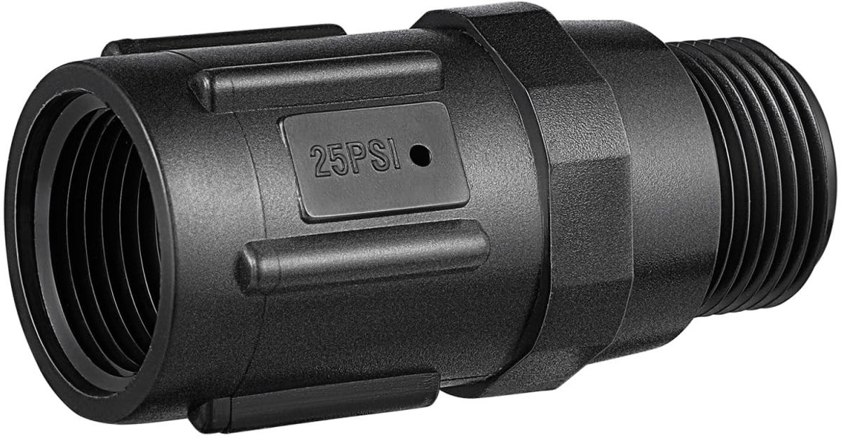 Cosensi- Waterdrukregelaar 3/4 inch - Waterdrukschakelaar 25 PSI - Irrigatiesysteem - Corrosiebestendig - Eenvoudige installatie - Duurzaam materiaal - Irrigatieregulator