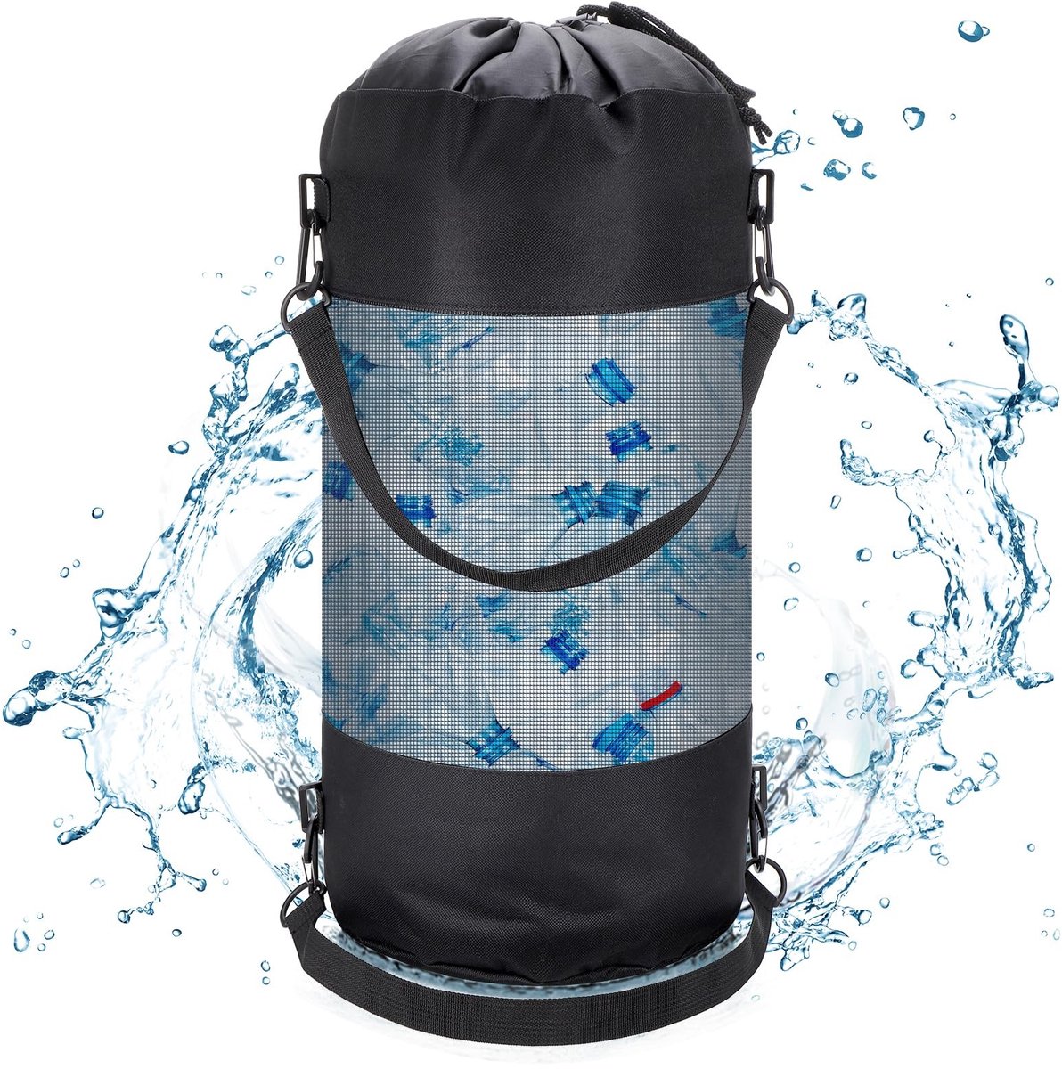 Cosensi- Wasmand Waterdicht - Opvouwbaar - 30 Liter - 600D Nylon - Compact - Duurzaam - Opbergzak