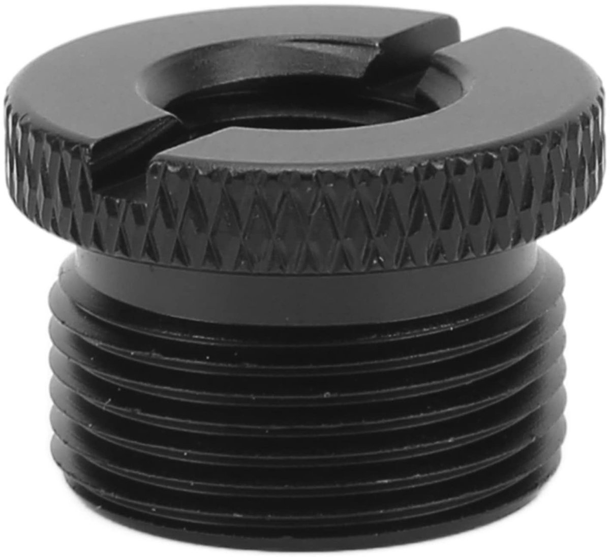 Cosensi - Schroeven Draadadapter - Microfoonstandaard Adapter - Zwart - 3/8 Inch naar 5/8 Inch - Universele Compatibiliteit - Geschikt voor Microfoons