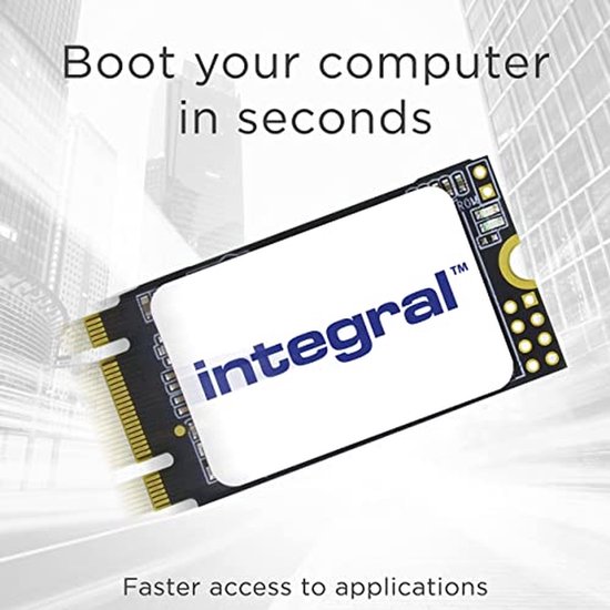 Interne SSD - Opslag Schijf - Computer Prestaties - M.2 2242 Formaat - 512 GB - Blauw — afbeelding 3