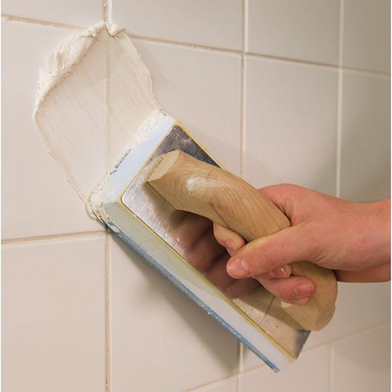 Voegvlotter 230 x 100mm met EVA-kussen en blauwe rubberen basis — afbeelding 2