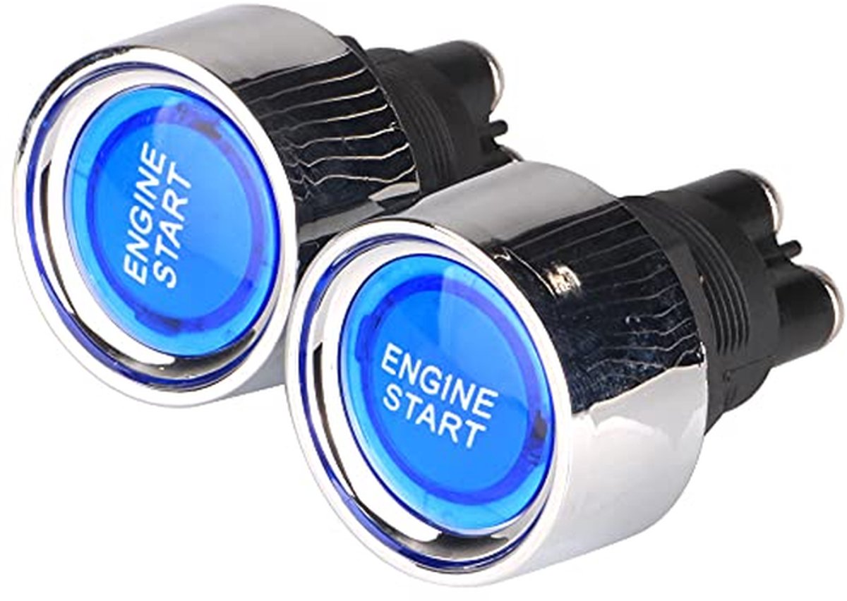 Universele 12V-24V 50A Druk op Startknop voor Auto, Vrachtwagen, Boot, RV en ATV - LED