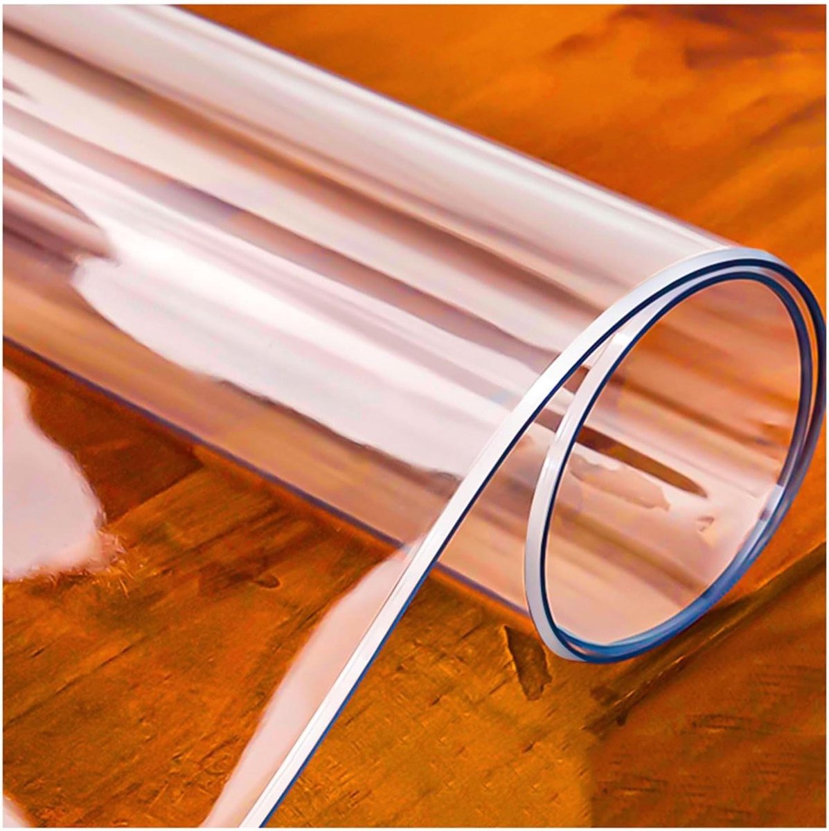 Tafelbeschermer - Bureau Cover - Meubels Beschermen - 1.5mm Dikke PVC - 100x200cm - Transparant