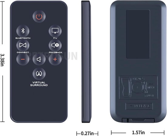 Vervangende afstandsbedieningsset voor JBL Soundbar Boost TV - geen programmering nodig - energiebesparend - ShopVlot — afbeelding 5