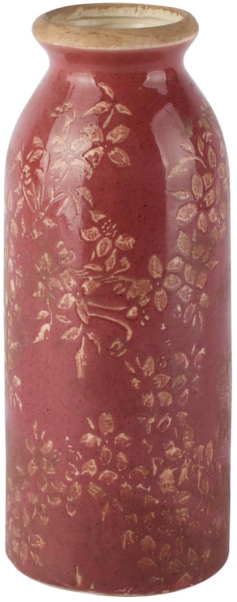 Dekoratief | Deco vaas 'Antique Terra', keramiek, 8x8x20cm | A265481