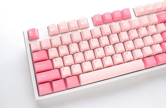 Ducky One 3 Gossamer Pink Gaming Tastatur - MX-Speed-Silver (US) — afbeelding 3