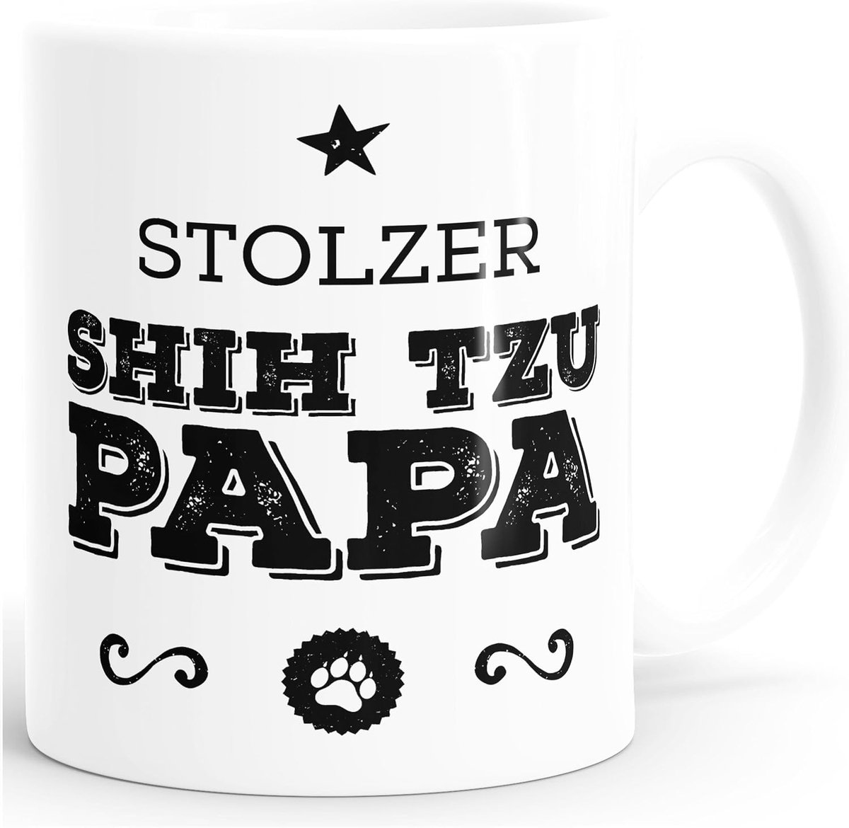 Koffiemok voor Troste Vader en Hondeneigenaar – Grappige Geschenkbeker